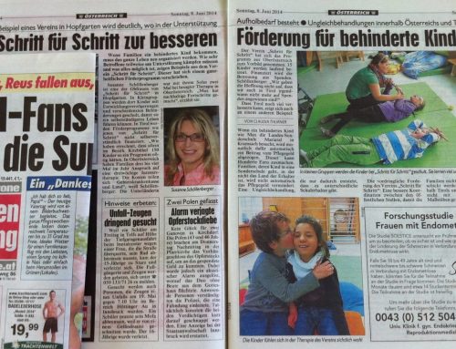 Artikel in der Kronenzeitung