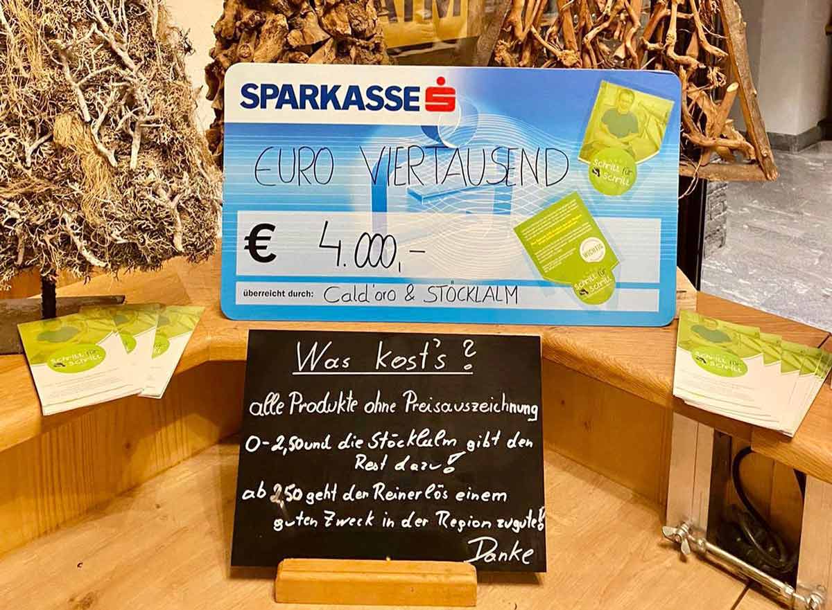Hexaway HexAway spendet an Schritt für Schritt