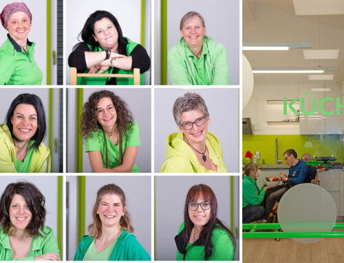 Fotoshooting bei Schritt für Schritt