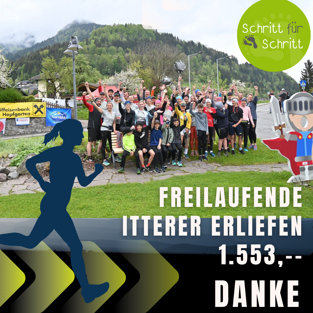 1 Freilaufende Iterer spenden beim Wings for Life Run