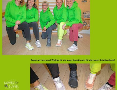 Neue rutschfeste Arbeitsschuhe für das Team!