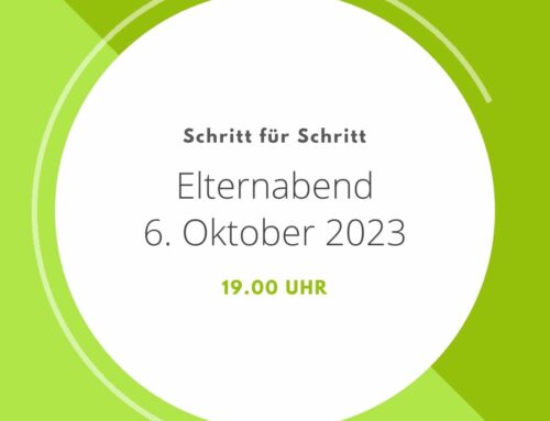 Elternabend 6. Oktober 2023