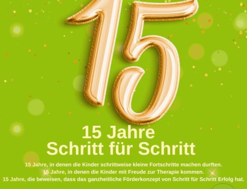 15 Jahre Schritt für Schritt