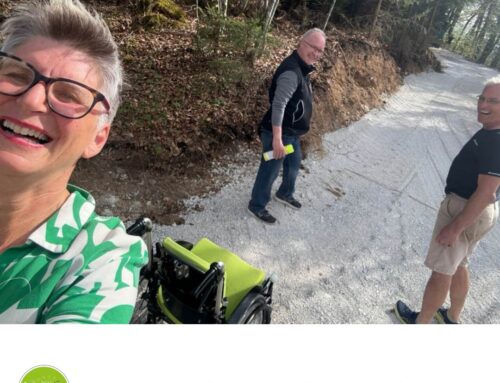 Baustart für barrierefreien Rollstuhlweg